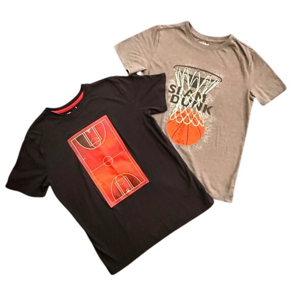 Kids Xersion and Cat & Jack Basketball Tshirts Set of 2 Large